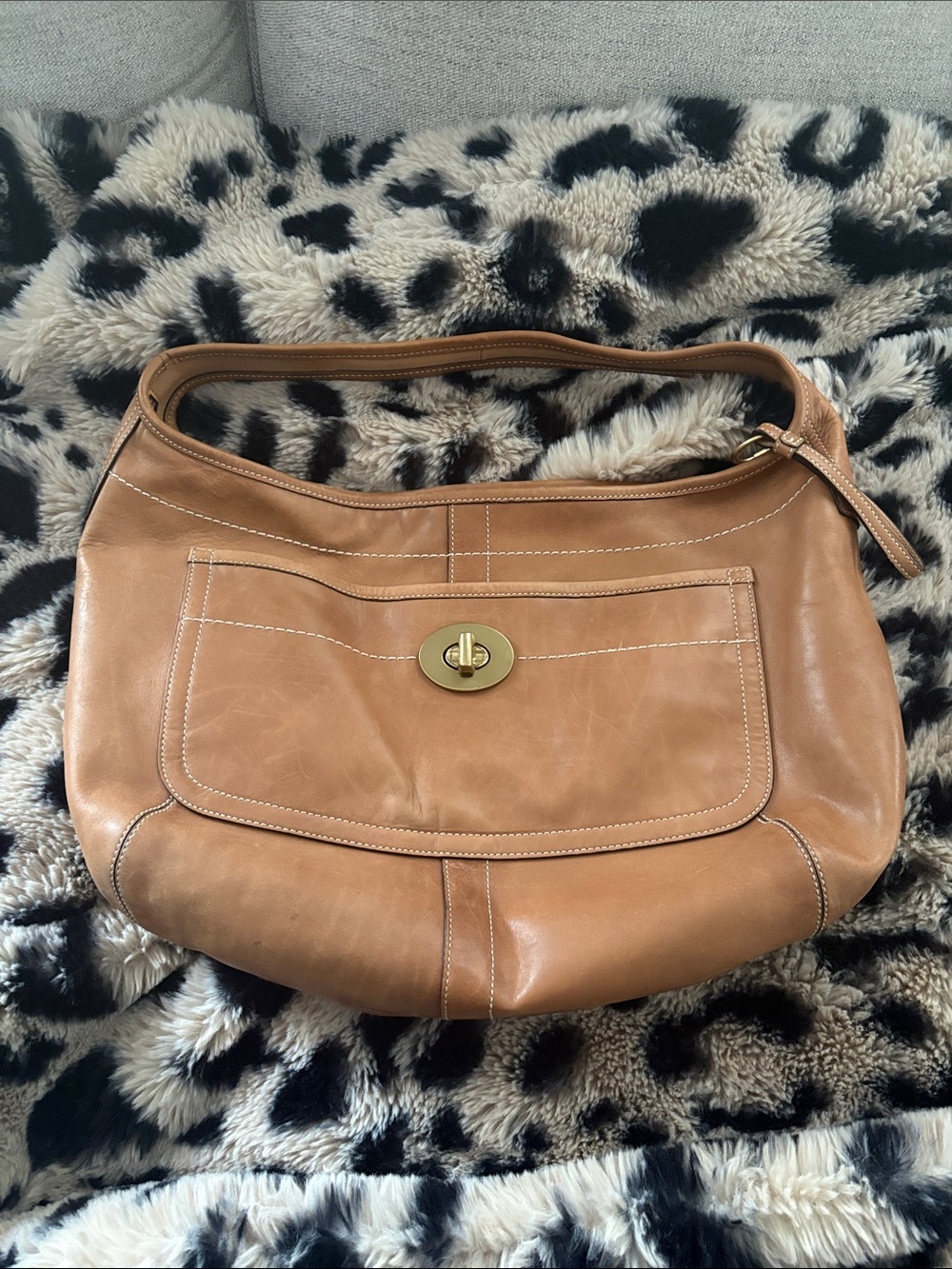 Coach Vintage Ergo XL Leather Hobo Bag
